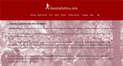 Desktop Screenshot of batalladelvino.info
